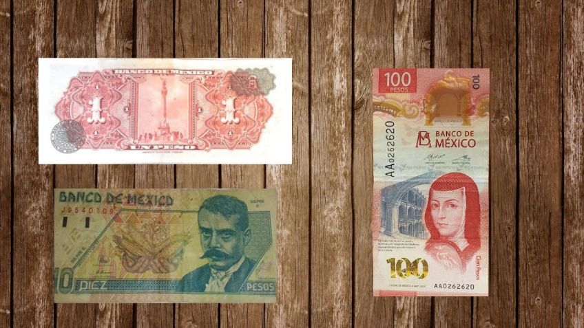 3 billetes antiguos mexicanos se venden por hasta 500 mil pesos | Características