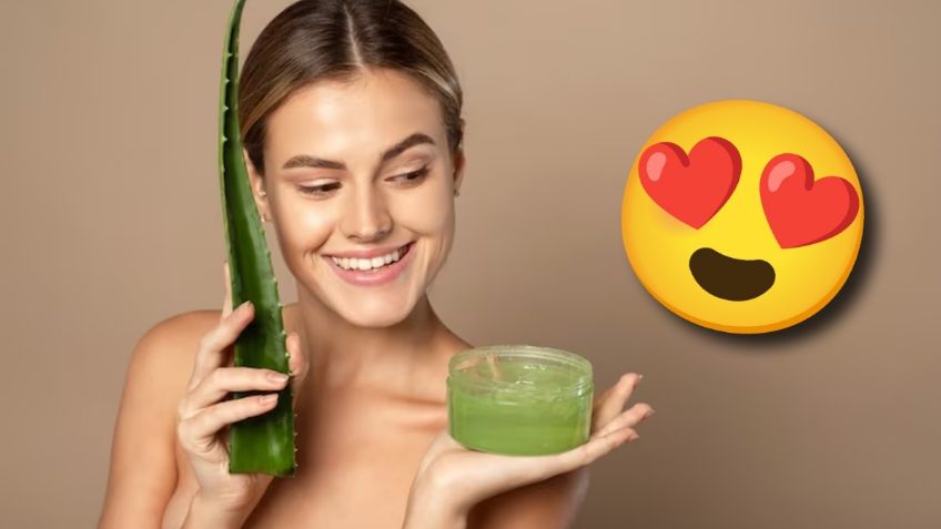 Checa la receta sencilla con ALOE VERA para hacer una mascarilla de COLÁGENO