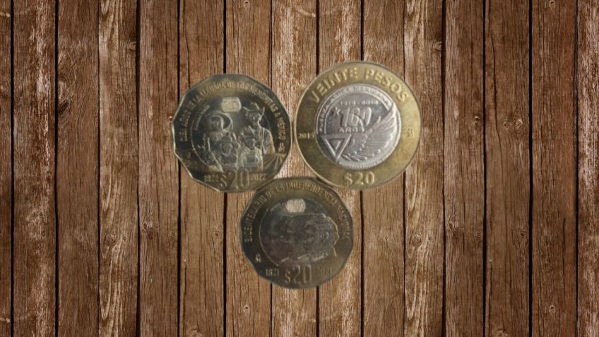 Colección de 3 monedas de 20 pesos se vende por 400 mil pesos | Características