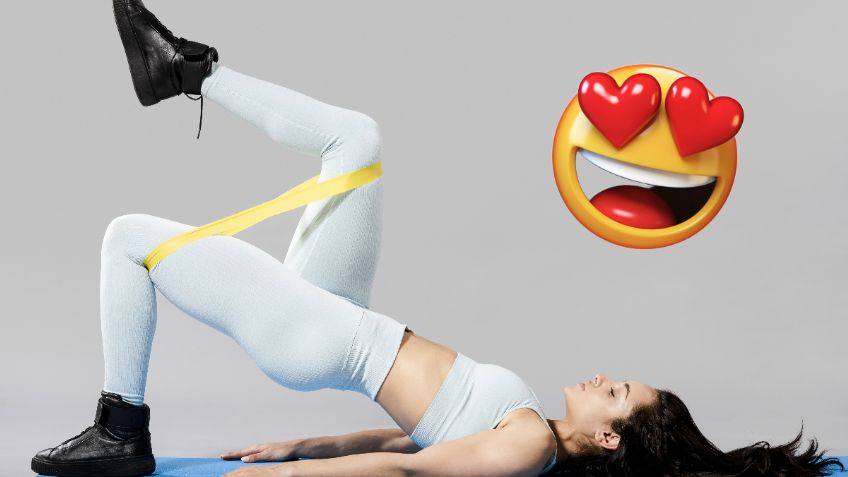 La mejor rutina con ligas para tonificar piernas y glúteos