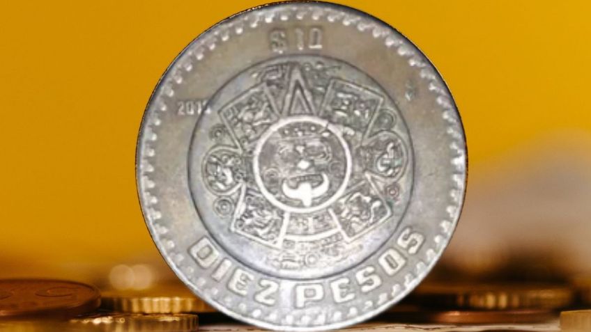 Exigen 15 mil pesos por esta moneda de 10 pesos con este ERROR de ACUÑACIÓN