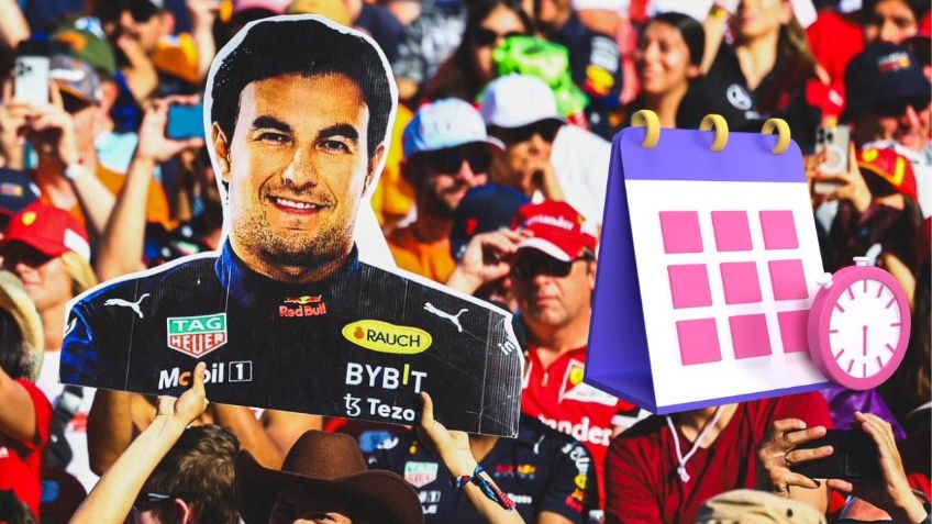 ¡Checo Pérez en Plaza Carso! ¿Cuándo y a qué hora ver al piloto antes del Gran Premio de México?