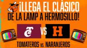 Qué canal transmite EN VIVO el Tomateros vs Naranjeros HOY miércoles 25 de octubre | LMP