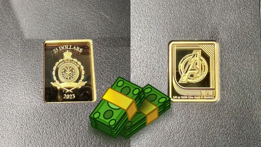 Rara moneda de ORO de los Avengers se vende en 137 mil pesos | Características