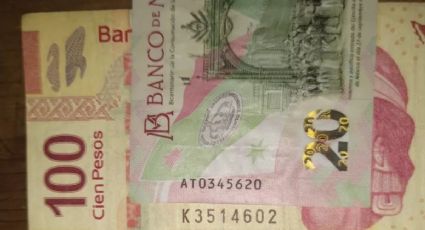 Exigen 800 mil pesos por estos dos billetes de 20 y 100 pesos por sus NÚMEROS de SERIE