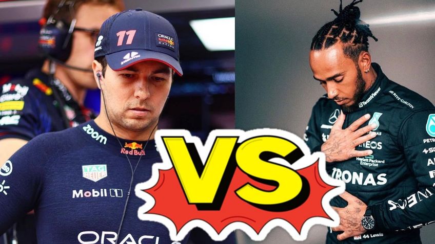 ¡A la caza de Checo Pérez! Los brutales números de Lewis Hamilton en el GP de México