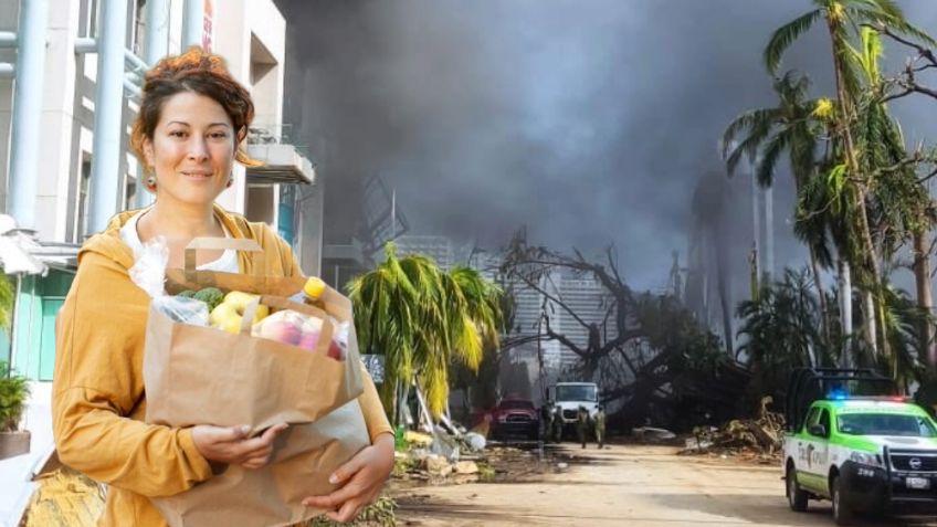 Huracán Otis: Los alimentos que puedes llevar a los centros de acopio para los damnificados en Acapulco