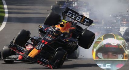 VIDEO: Checo Pérez sale LLORANDO tras quedar FUERA del GP de México en la primera vuelta