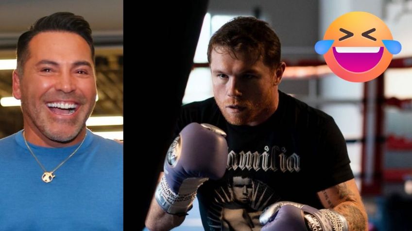 ¿Pelea arreglada? El nuevo dardo de Óscar de la Hoya al Canelo Álvarez: "apareció para recibir un cheque"