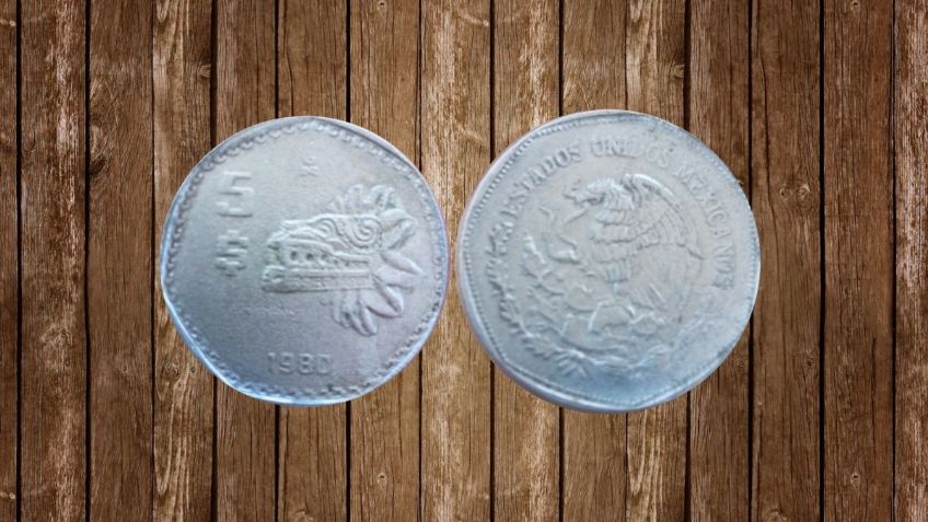 Rara moneda con Quetzalcóatl se vende por 2.5 millones de pesos | Características