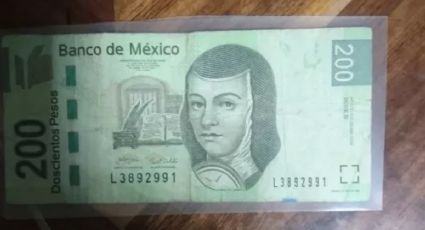 Billete de 200 pesos de Sor Juana es ofrecido por más de 50 mil pesos; ¿cuáles son sus características?