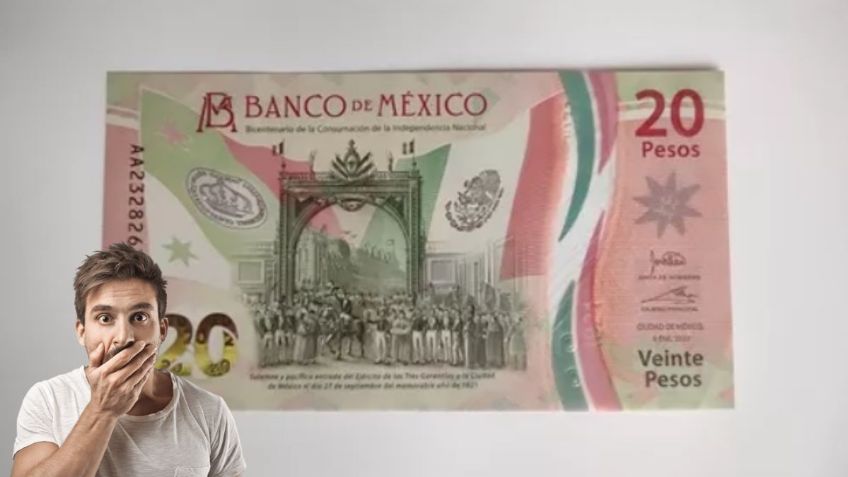 Exigen más de 70 mil pesos por este billete de 20 pesos por esta CARACTERÍSTICA