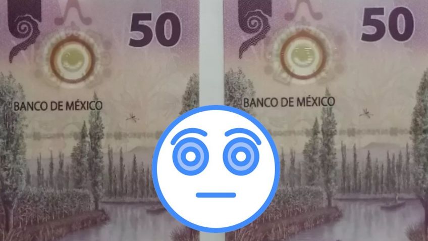 ¿Cuál es el error de impresión de estos 2 billetes de 50 pesos por los que piden 690 mil pesos?