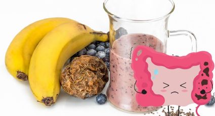 Receta sencilla de un BATIDO de plátano para combatir el ESTREÑIMIENTO | Tips