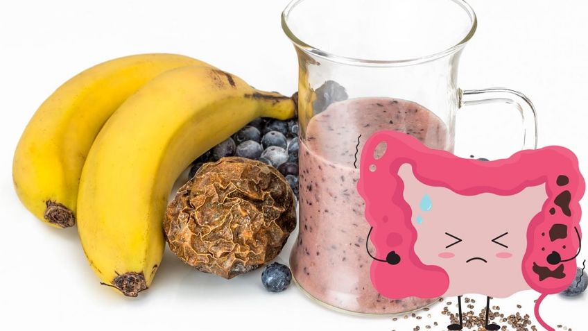 Receta sencilla de un BATIDO de plátano para combatir el ESTREÑIMIENTO | Tips