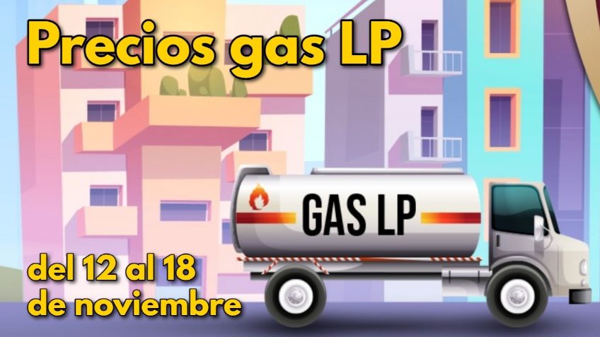 Gas LP: así se comprará por KILO y por LITRO del 12 al 18 de noviembre en México