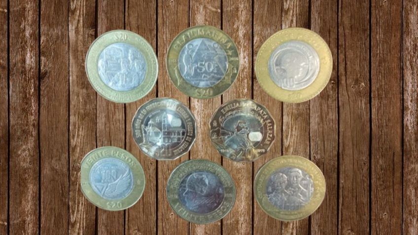 8 monedas conmemorativas mexicanas se venden en 750 mil pesos | Características