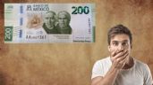 Las 2 CARACTERÍSTICAS por las que piden 450 mil pesos por este billete de 200 pesos