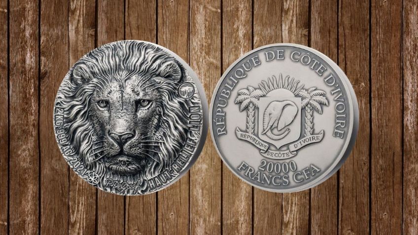 Rara moneda de PLATA con un león se vende por casi 200 mil pesos | Características