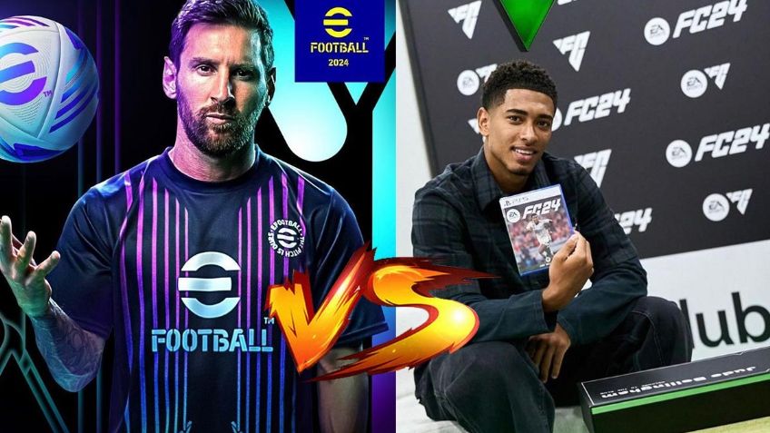 FC 24 vs eFootball 2024: cuál videojuego es mejor, características