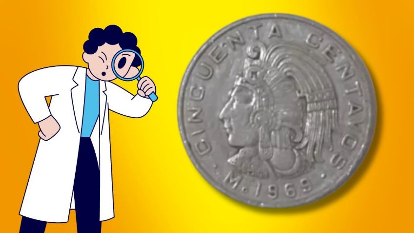 ¿Cómo reconocer la moneda de 50 centavos por la que piden 50 mil pesos en internet?