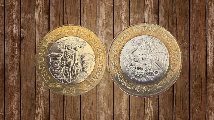 Moneda conmemorativa de Zacatecas se vende en 600 mil pesos en internet | Características