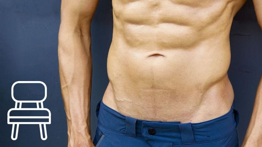 Conoce la rutina de ABDOMINALES en una SILLA que te asegura resultados pronto