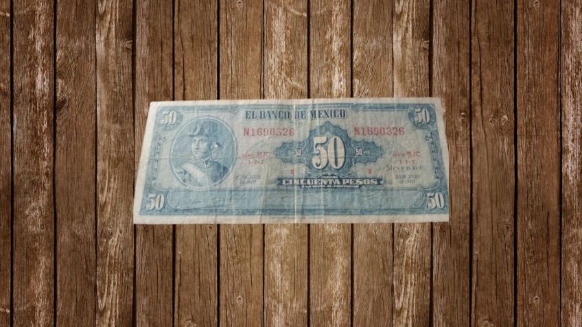 Raro billete azul de Ignacio Allende se vende por medio MILLÓN de pesos | Características