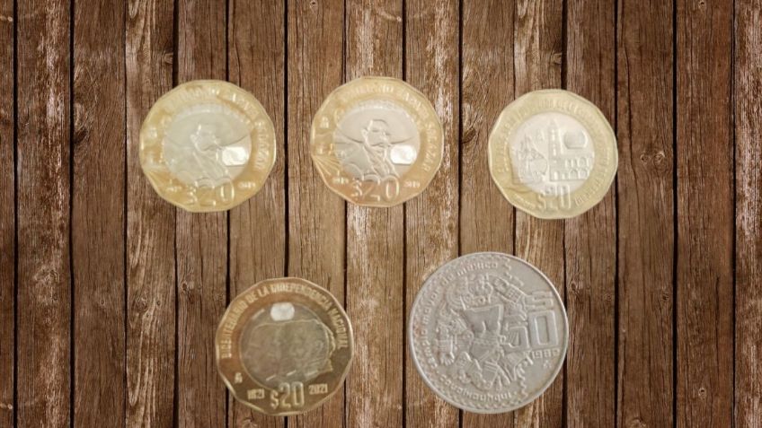 Colección de 5 monedas mexicanas se vende por 400 mil pesos | Características