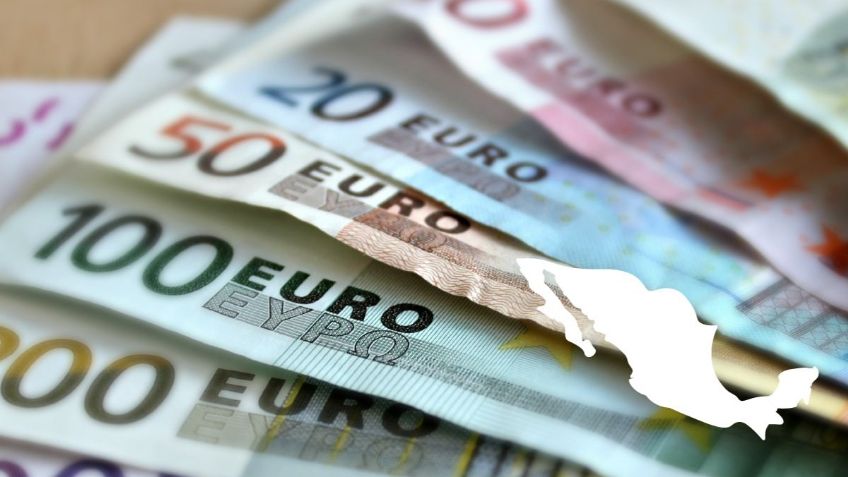 ¿Cuánto vale el euro en México hoy domingo 19 de noviembre de 2023?