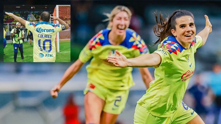 FOTOS: América festeja a lo Cuauhtémoc Blanco, ante Chivas, tras calificar a la Final del Apertura 2023