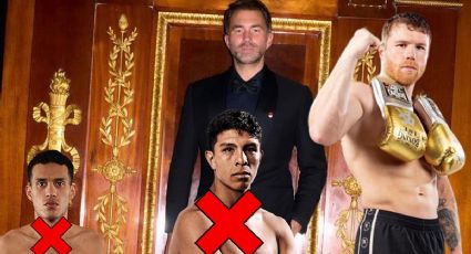 Ni david Benavidez ni Jaime Munguía, Eddie Hearn revela el boxeador que podría derrotar a Canelo Álvarez