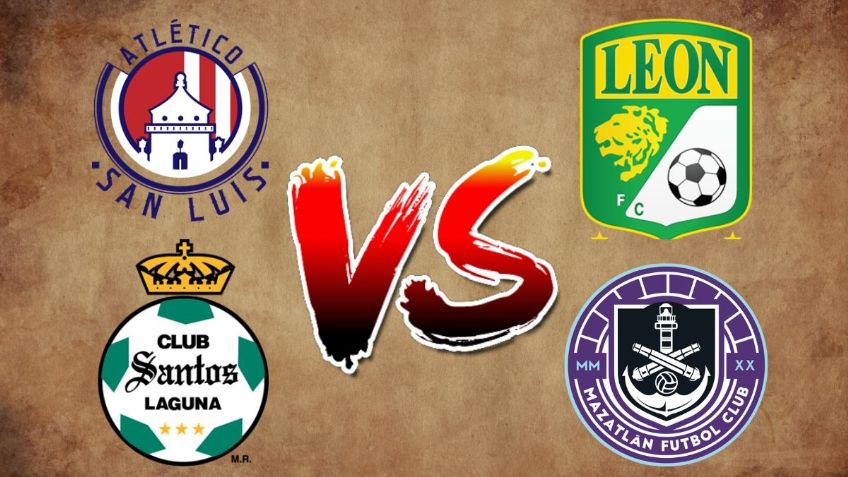 Qué canal transmite en vivo el San Luis vs León y Santos vs Mazatlán, Play-In del Apertura 2023