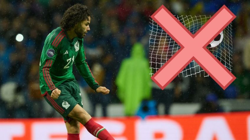 Chino Huerta ya había fallado y repetido un penalti en la misma portería del Estadio Azteca | VIDEO