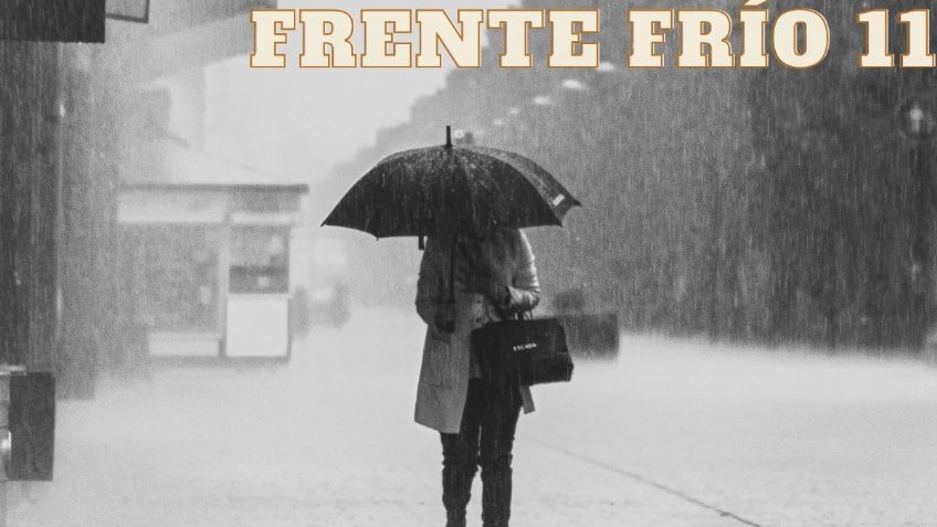 Frente Frío 11: ¿Cuáles son los estados que tendrán lluvias y heladas hoy viernes 24 de noviembre?