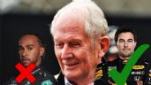 Helmut Marko desprecia a Lewis Hamilton y ahora se rinde ante Checo Pérez