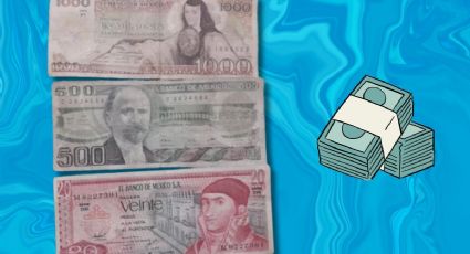 Esta es la colección de billetes antiguos por la que piden 65 mil pesos en Internet