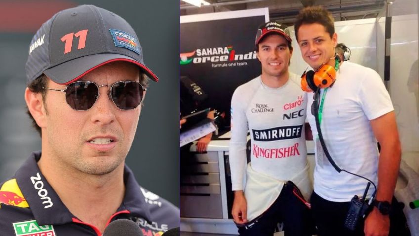Chicharito le responde a Checo Pérez que él sería mejor piloto que Sergio jugador de futbol | VIDEO