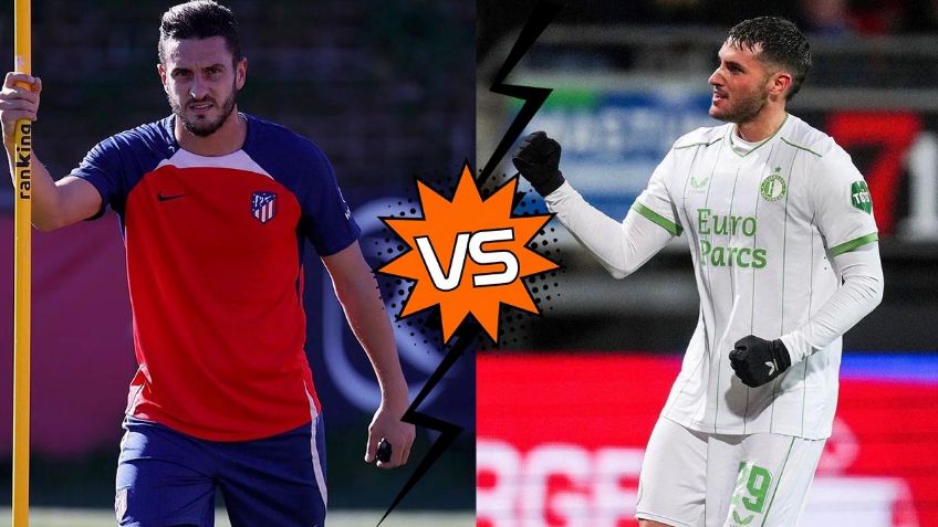 ¿Dónde ver a Santi Giménez con el Feyenoord ante el Atlético de Madrid hoy martes 28 de noviembre?