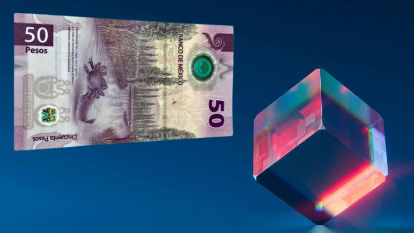 Piden 35 mil pesos por este billete de 50 pesos con este error de impresión