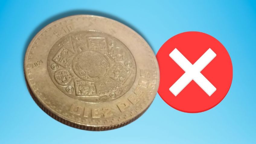 Exigen 20 mil pesos por esta moneda de 10 pesos; ¿cuál es su principal error?