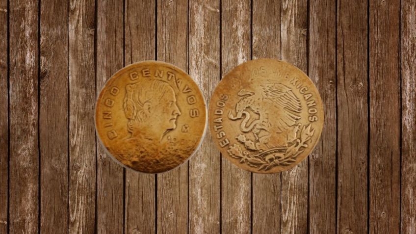 Moneda antigua de 5 centavos se ofrece en 1.8 millones de pesos por supuesto ERROR