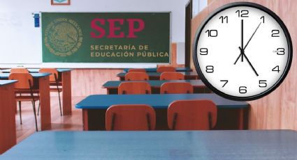 SEP confirma CAMBIO de HORARIO en noviembre para alumnos de primaria y secundaria en estos estados