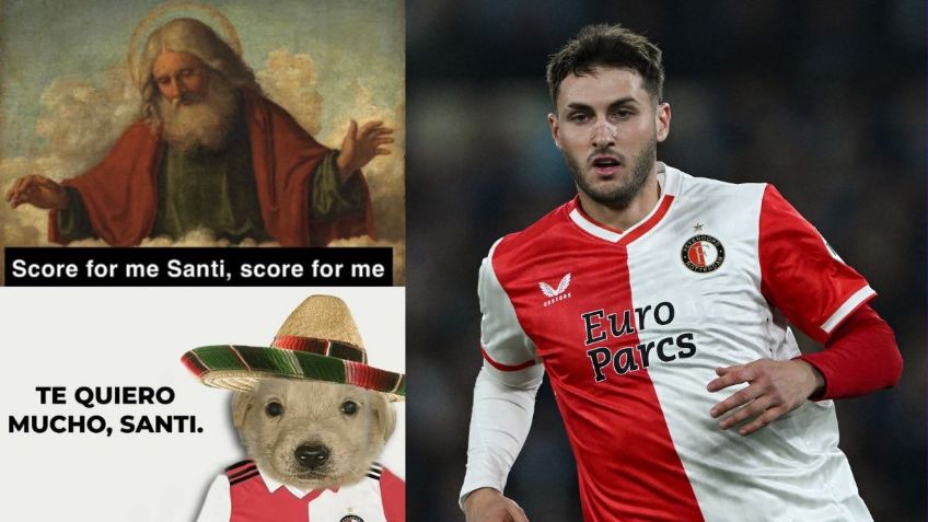 Los MEMES se BURLAN de Santiago Giménez y el Feyenoord por caer ante la Lazio en la Champions