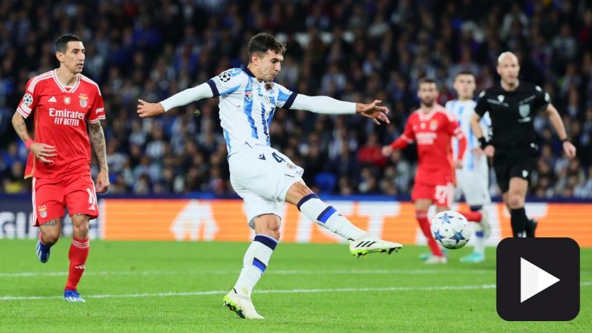 VIDEO muestra brutal GOLPIZA a aficionado previo al Real Sociedad vs Benfica