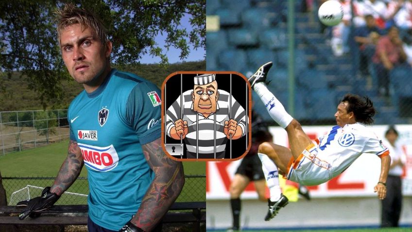 El Coreano Rivera y otros 5 futbolistas mexicanos que han estado en la cárcel