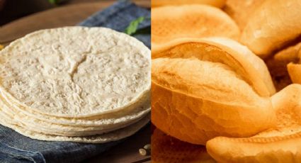 ¿Cuántas tortillas equivalen a comer un bolillo y cuántas calorías sumarías a tu cuerpo?