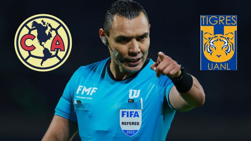 Tigres vs América: ¿Quién es Marco Antonio Ortiz, el polémico árbitro de la final de ida?