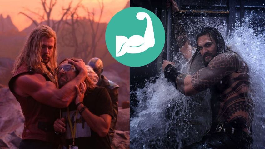 Thor vs Aquaman; ¿quién tiene la mejor rutina para bíceps y por qué?