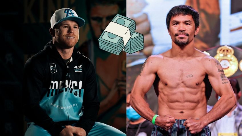 Canelo Álvarez vs Manny Pacquiao; ¿quién de los dos tiene la mayor fortuna?